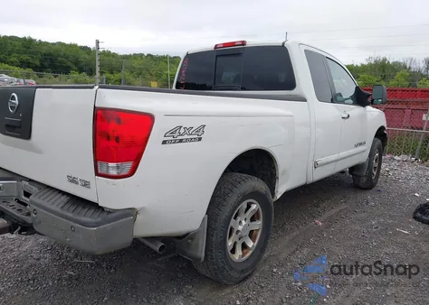2006 Nissan Titan Se z USA, uszkodzony, nr VIN 1N6BA06B66N516094